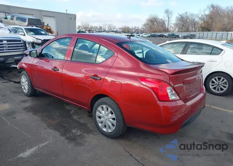 2019 Nissan Versa 1.6 S+ из США, поврежденный, VIN 3N1CN7AP1KL813214